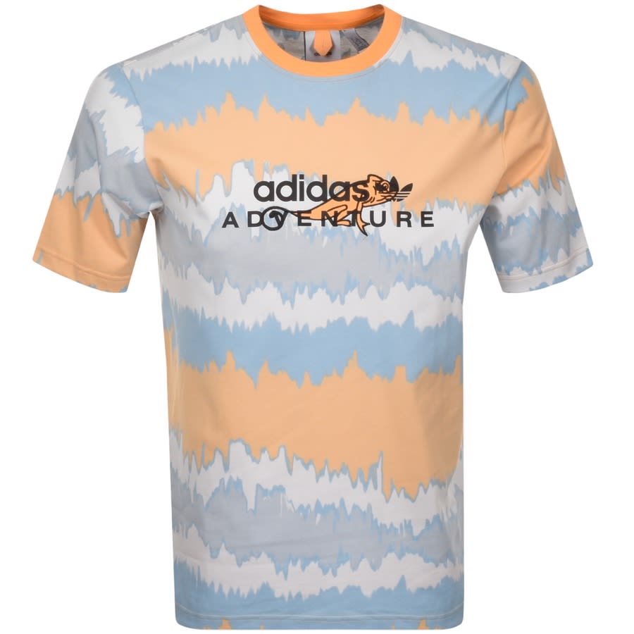 Alternative Image for Productadidas Originals Adventure T Shirt Orange1